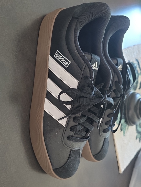 adidas Shoes - adidas Black White Gum-sole Sneakers